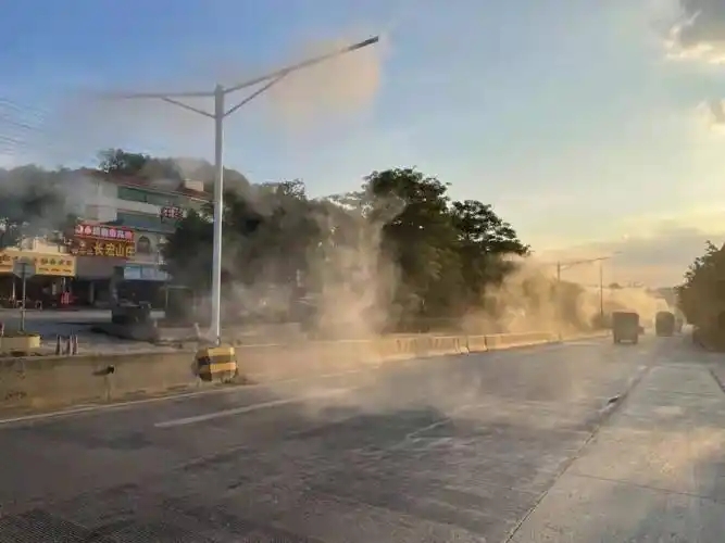 揚塵管控，無錫宜興“抑”塵不染