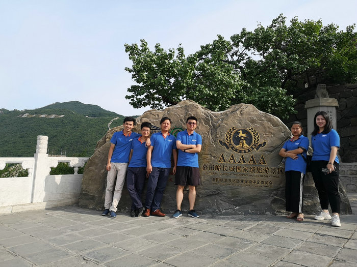 安帕爾優秀員工長城之旅 — 登長城，當好漢，賞美景